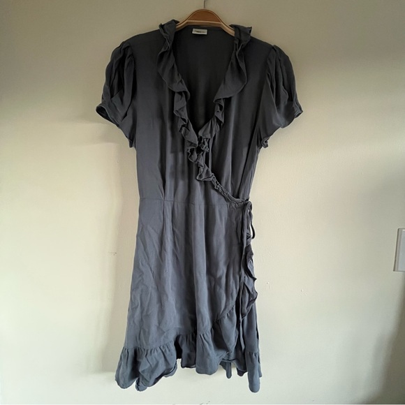 Sunday Best Ruffle Wrap Dress - Picture 3 of 9